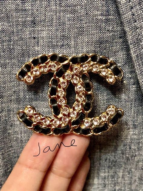 chanel brooch styling|chanel brooch replica.